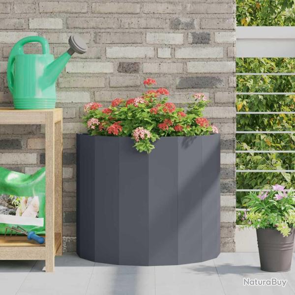 Jardini�re Anthracite 60 x 30 x 50 cm Acier
