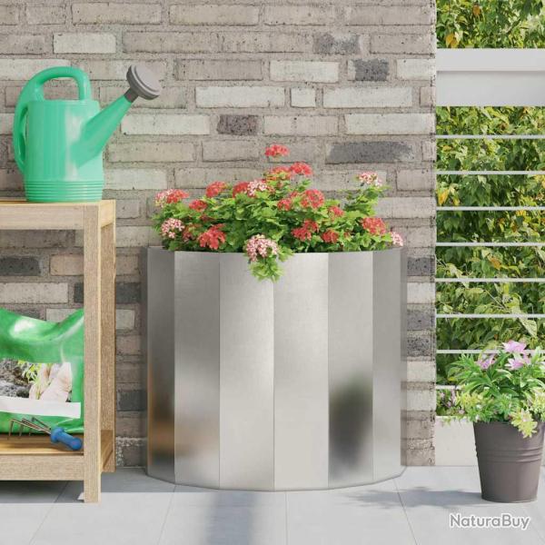 Jardini�re Argent 60 x 30 x 50 cm Acier inoxydable