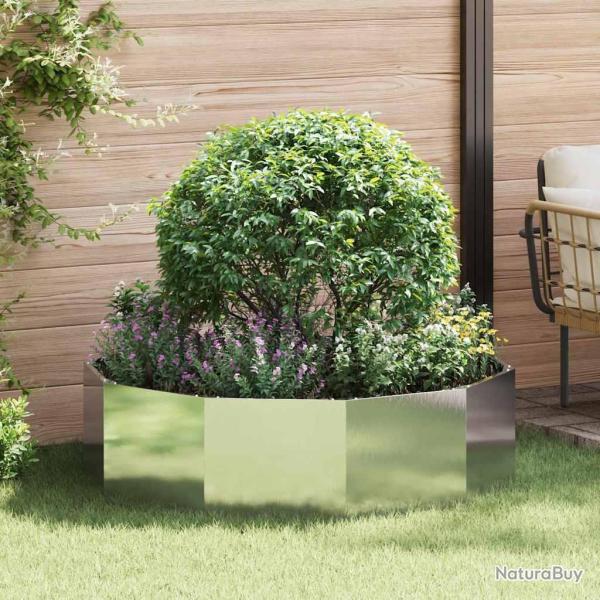 Jardini�re Argent 120 x 120 x 35 cm Acier inoxydable