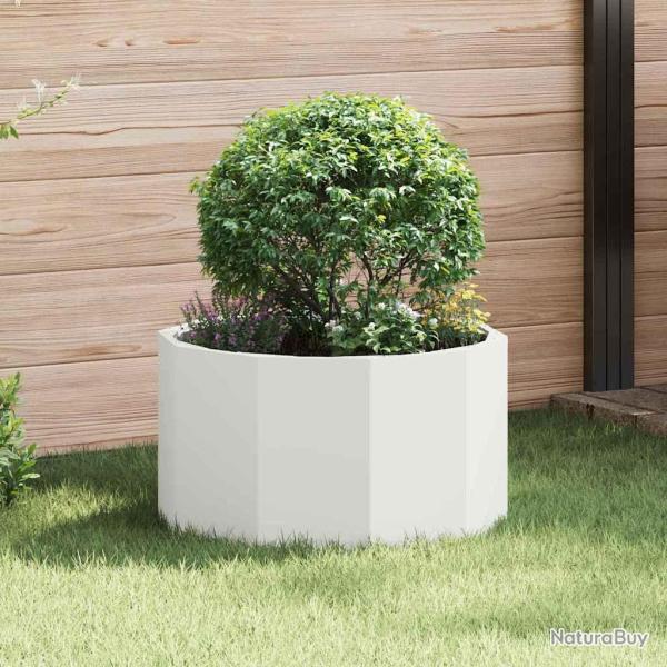 Jardini�re Blanc 60 x 60 x 35 cm Acier