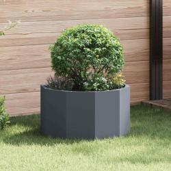 Jardini&egrave;re Anthracite 60 x 60 x 35 cm Acier