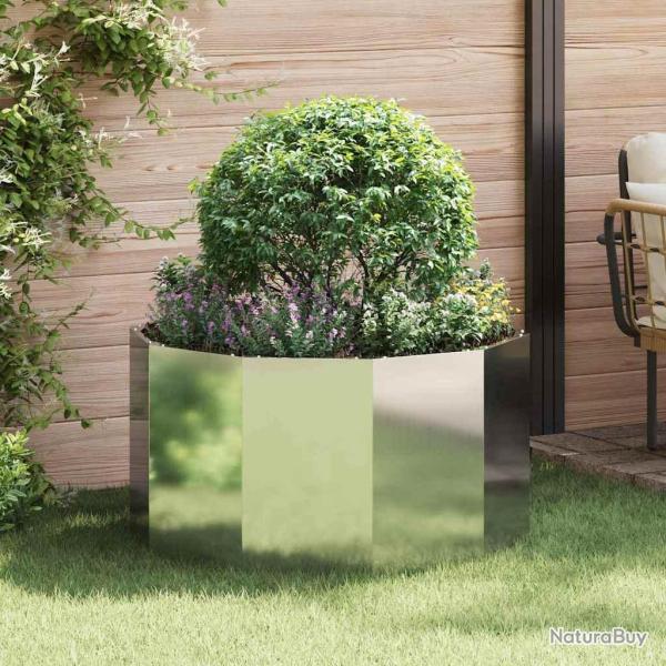 Jardini�re Argent 90 x 90 x 50 cm Acier galvanis�