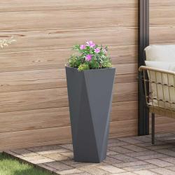 Jardini&egrave;re Anthracite 30 x 30 x 75 cm Acier