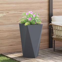 Jardini&egrave;re Anthracite 40 x 40 x 75 cm Acier