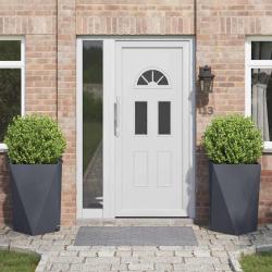 Jardini&egrave;re 2 pcs Anthracite 50 x 50 x 75 cm Acier