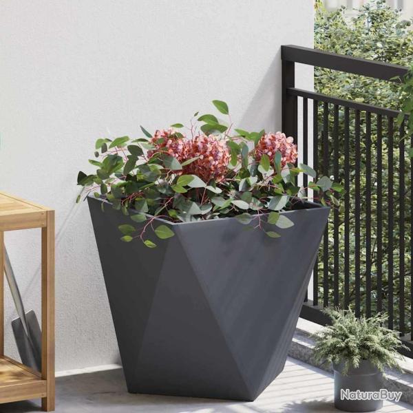 Jardini�re Anthracite 50 x 50 x 50 cm Acier