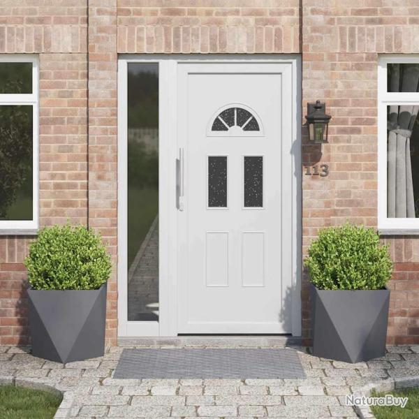 Jardini�re 2 pc Anthracite 50 x 50 x 50 cm Acier
