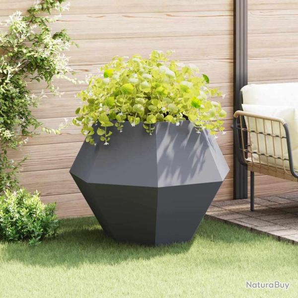 Jardini�re Anthracite 100 x 100 x 80 cm Acier