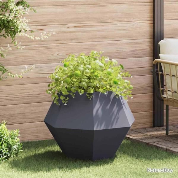 Jardini�re Anthracite 75 x 75 x 60 cm Acier
