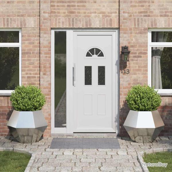Jardini�re 2 pc Argent 75 x 75 x 60 cm Acier galvanis�