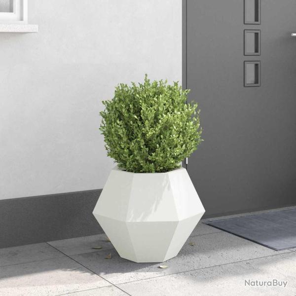 Jardini�re Blanc 50 x 50 x 40 cm Acier