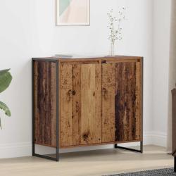 Meuble d'appoint Bois Ancien 79 x 36 x 75 cm Bois d'ing&eacute;nierie