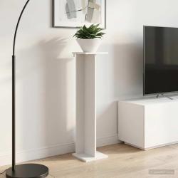 Support de Plante 2 pc Blanc 25 x 25,5 x 100,5 cm
