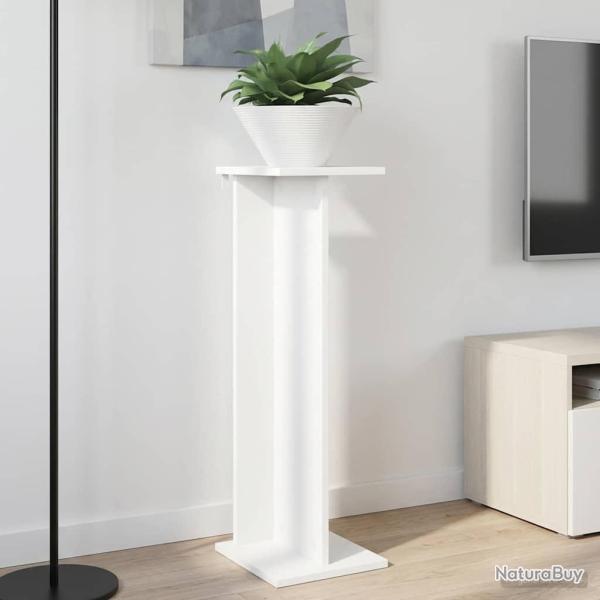 Support de Plante 2 pc Blanc 25 x 25,5 x 80,5 cm