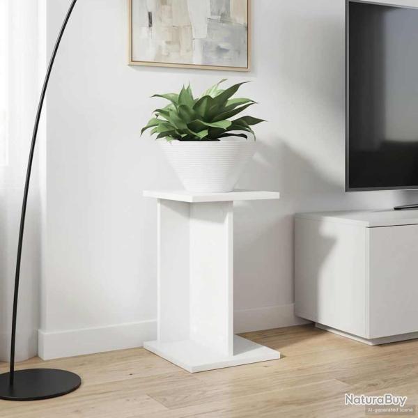 Support de Plante 2 pc Blanc 25 x 25,5 x 40,5 cm