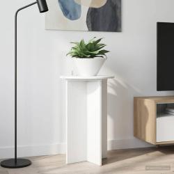 Support de Plante 2 pcs Blanc brillant &Oslash;40 x 60 cm