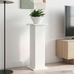 Support de Plante 2 pcs Blanc 30,5 x 30 x 80,5 cm