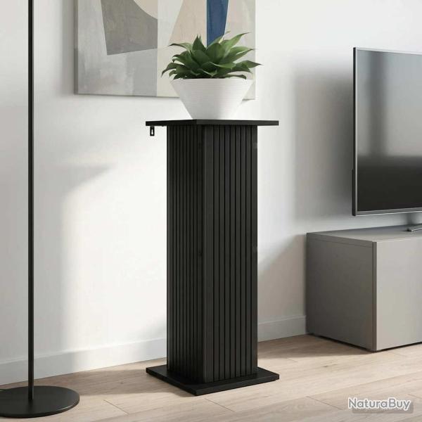 Support de Plante 2 pcs Noir 30,5 x 30 x 80,5 cm