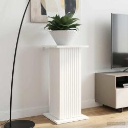 Support de Plante 2 pcs Blanc 30,5 x 30 x 60,5 cm