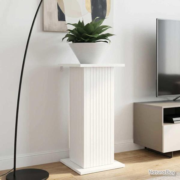 Support de Plante 2 pcs Blanc 30,5 x 30 x 60,5 cm