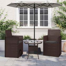 Coussins de si&egrave;ge 2 pcs Anthracite 47 x 36 x 2 cm Polyester