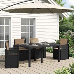 Coussins de si&egrave;ge et de dos 4 pcs Taupe 47 x 45 x 2 cm