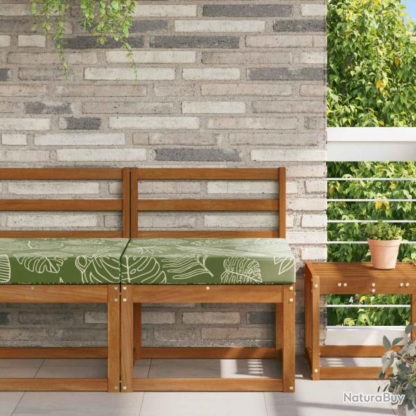 Coussin de canap� d'ext�rieur en polyester � motif feuille pour la terrasse