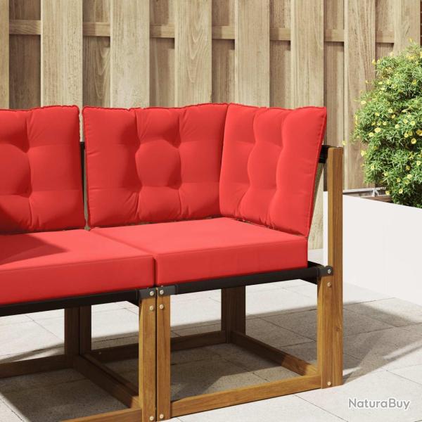 Coussin de canap� d'ext�rieur Polyester Rouge 60 x 40 x 10 cm