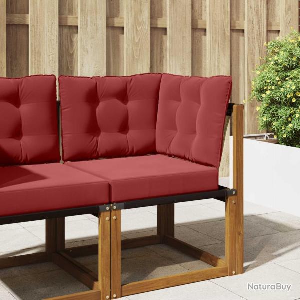 Coussin de canap� d'ext�rieur Polyester Bordeaux