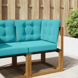 Coussin de canap&eacute; d'ext&eacute;rieur Polyester Turquoise