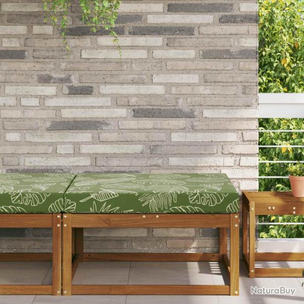 Coussin de canap� d'ext�rieur Mod�le feuille 80 x 80 x 8 cm