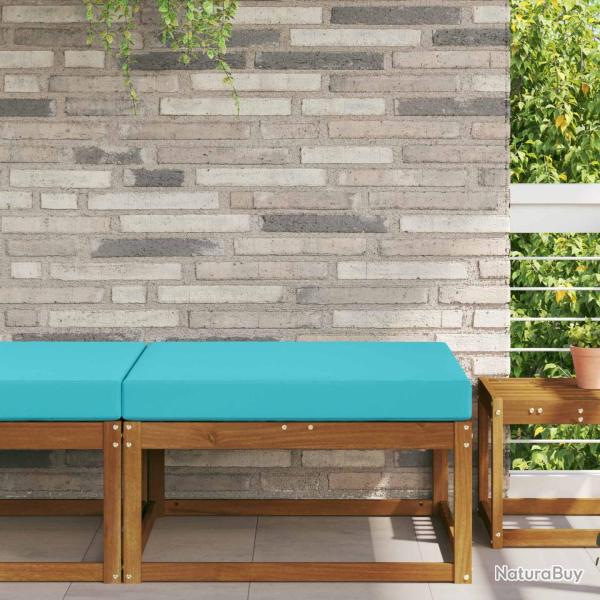 Coussin de canap� d'ext�rieur Turquoise 80 x 80 x 8 cm