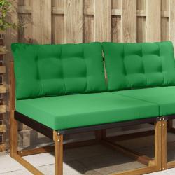 Coussin de canap&eacute; d'ext&eacute;rieur Polyester Vert 80 x 68,5 x 8 cm