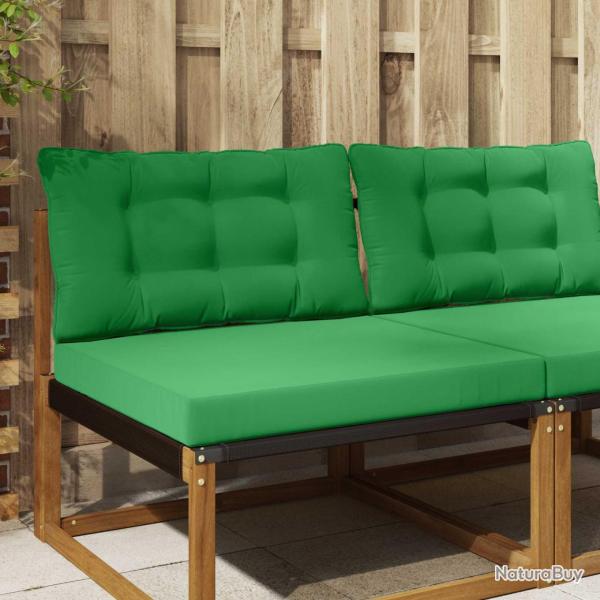 Coussin de canap� d'ext�rieur Polyester Vert 80 x 68,5 x 8 cm