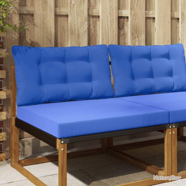 Coussin de canap� d'ext�rieur en polyester bleu royal pour la terrasse, 80 � 68,5 cm