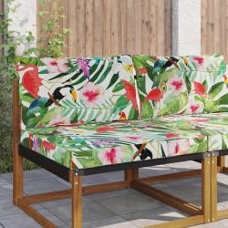 Coussin de canap&eacute; d'ext&eacute;rieur en polyester color&eacute;, pour le jardin, 80 &times; 68,5 cm
