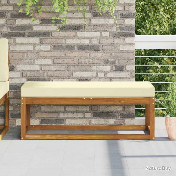 Coussin de Si�ge d'Ext�rieur Cr�me 115 x 40 x 8 cm