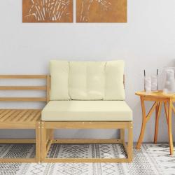 Canap&eacute; d'ext&eacute;rieur en polyester blanc, pour la terrasse