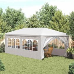 Tente de r&eacute;ception 3 x 6 m Blanc