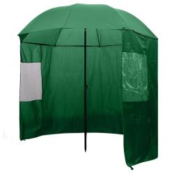 Parapluie de p&ecirc;che Vert 240x210 cm