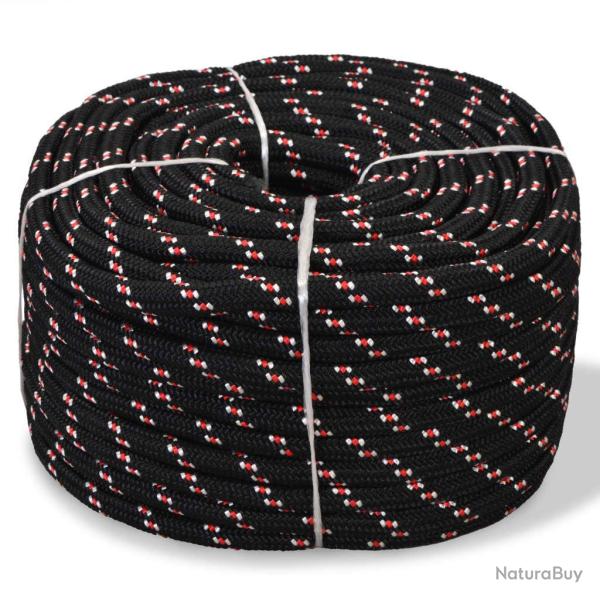 Corde de bateau Polypropyl�ne 10 mm 50 m Noir