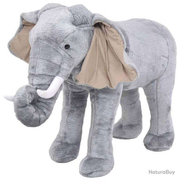 Jouet en peluche �l�phant Gris XXL