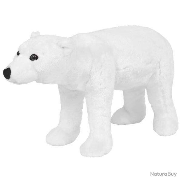 Jouet en peluche Ours polaire Blanc XXL