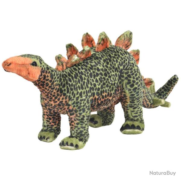 Jouet en peluche Dinosaure Stegosaurus Vert et orange XXL