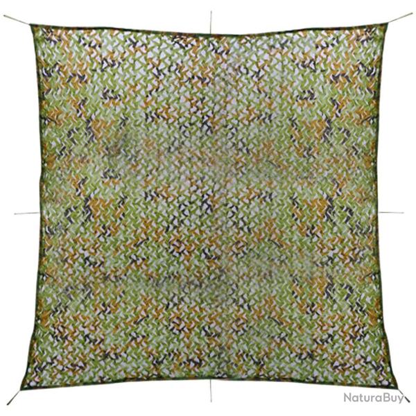 Filet de camouflage avec sac de rangement 4 x 4 m