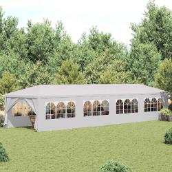 Tonnelle de 3x12 m Blanc