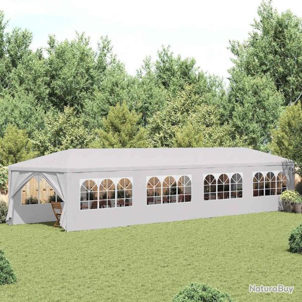 Tonnelle de 3x12 m Blanc