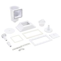 &Eacute;cumoire de piscine &agrave; large ouverture 11 pcs 34,3x25x30,5 cm