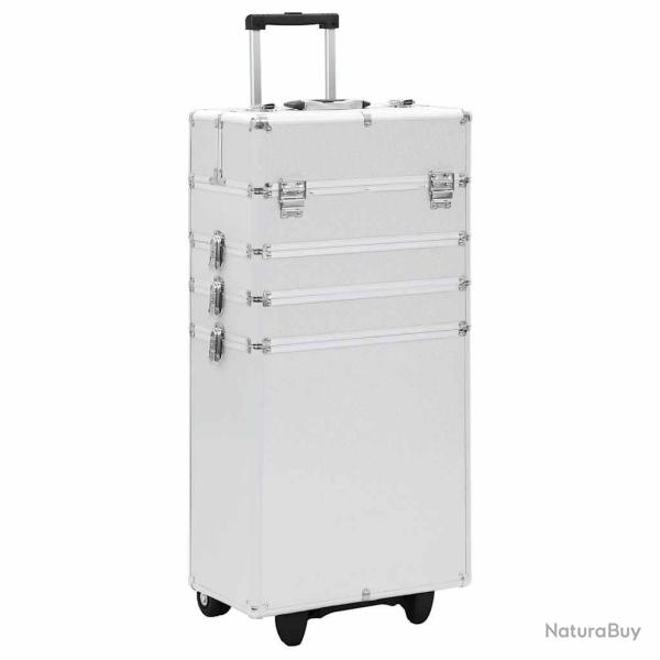 Chariot de maquillage Aluminium Argent�