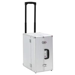 Valise de pilote 47 x 39 x 27 cm Argent&eacute; Aluminium